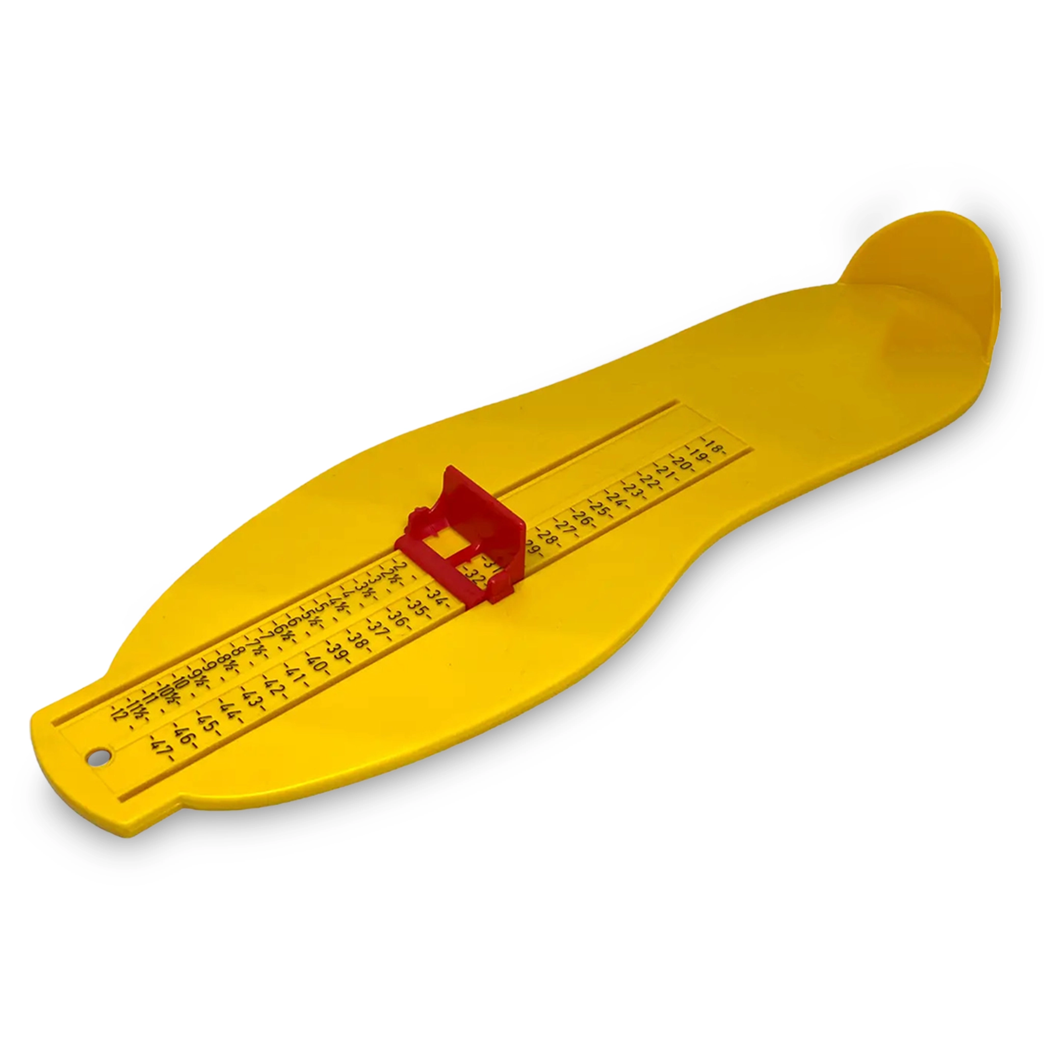 Foot size measuring device – foot gauge