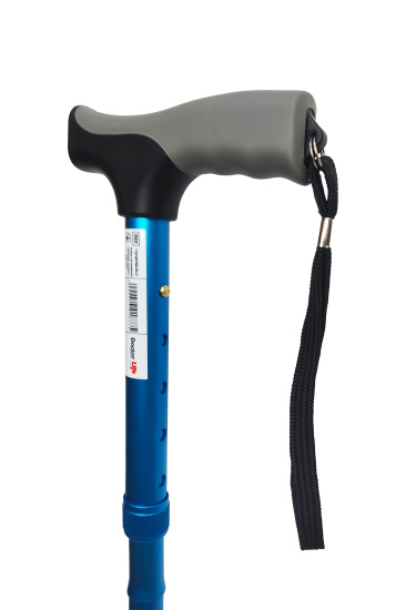 Тростина алюмінієва складна телескопічна Doctor Life 11874/F/SZ-BLU синій