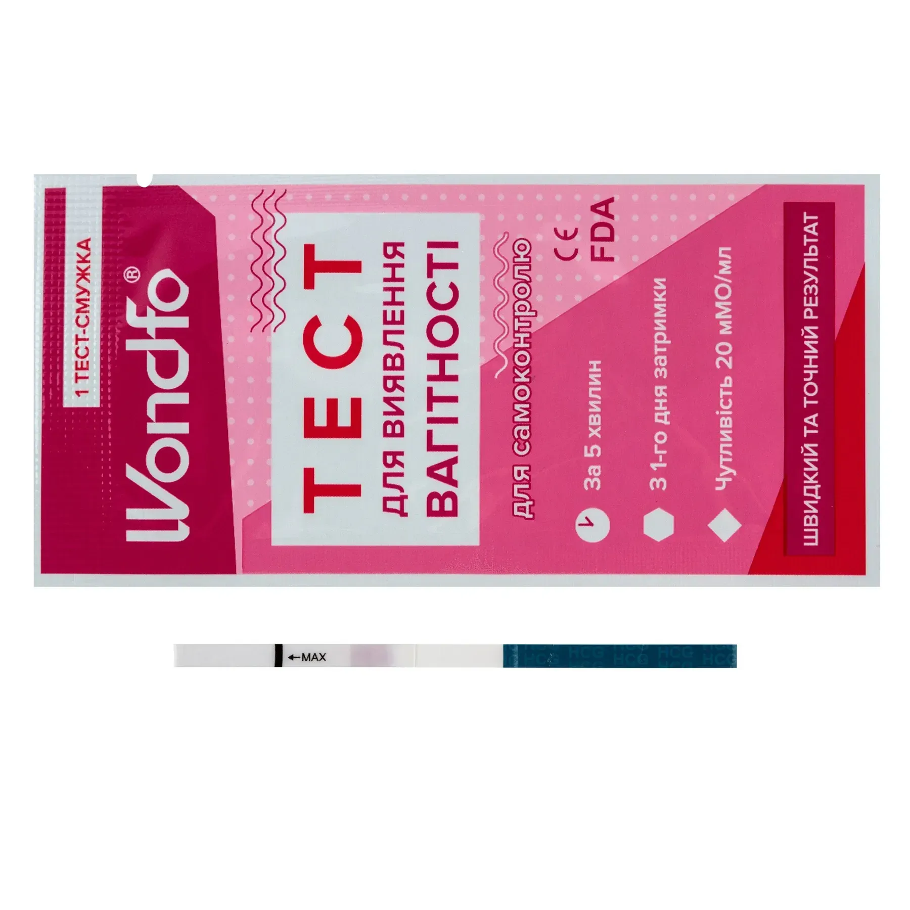 WONDFO тест на вагітність