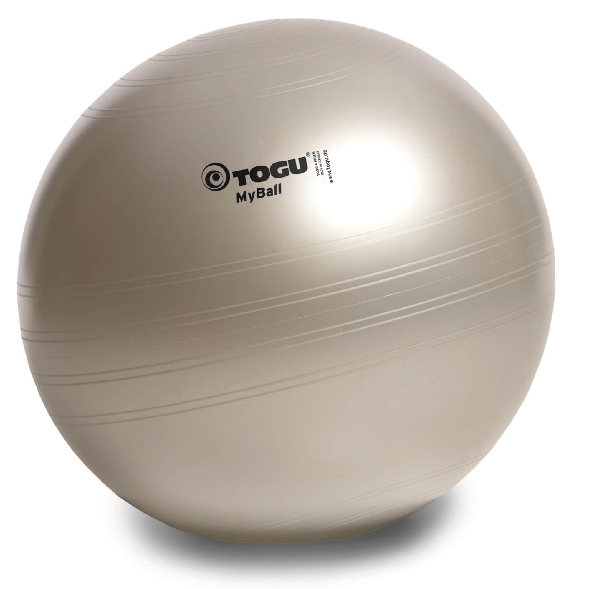Гімнастичний м’яч Togu MyBall - 65 см (сріблястий)