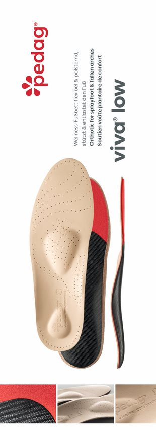 Ортопедичні внутрішні устілки Viva Low